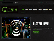 Tablet Screenshot of fountainradio.com
